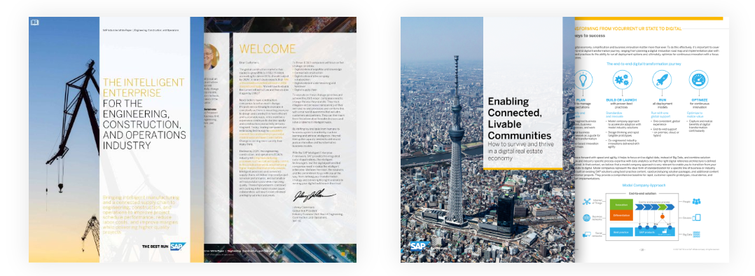 SAP Model Company 工程、施工和運(yùn)營(yíng)（EC＆O）行業(yè)解決方案 工博科技